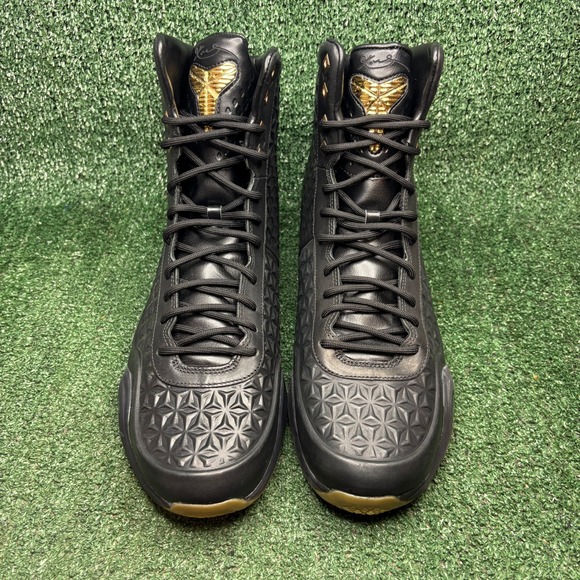 NEW Nike Kobe 10 Elite EXT High Basketball Embossed Leather Black Shoes Mens 15 main image 9